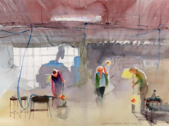 Les souffleurs de verre