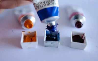 Comment recycler ses demi-godets et godets aquarelle pour faire des économies ?